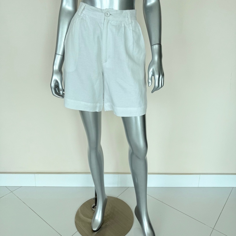 NEW!!! ROLLA’S linen women high waist shorts size 6 US